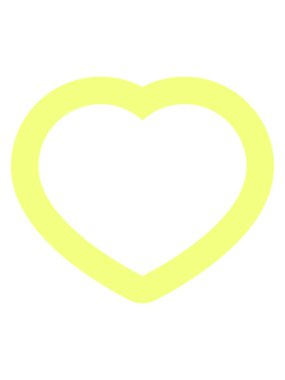 bir kalp sembolü grafik simgesinin renk animasyonu değişiyor