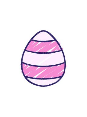 Paskalya Yumurta Tebeşiri Çiziminin Satış Animasyonu