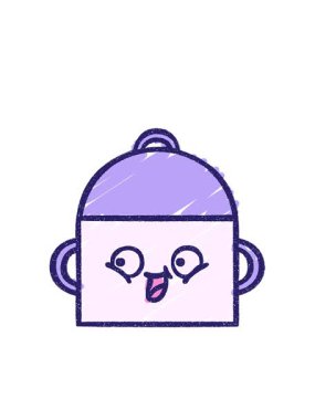 Yanıp sönen radyal çizgiler Pişiren Ot Tebeşiri Canlandırması