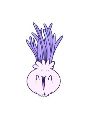 Basit soğanın pixelize etkisi canlandırması