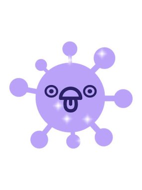 Sinirli bakışlı virüsün ışıltı etkisi