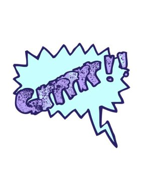 Çizgi roman hırıltısının animasyonunu güçlendir