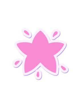 Parlayan çizgi film yıldızının radyoaktif ışıldayan animasyonu