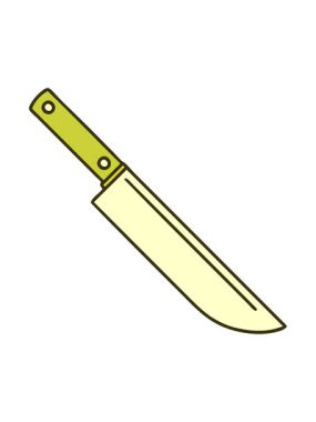 Bıçağın ikonik dövme biçiminin renk animasyonu değişiyor