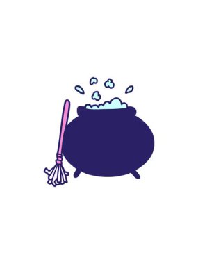 Çizgi film kazanının gösterişli satış animasyonu