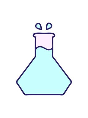 bir bilim deneyi tasarımının çizgi filminin animasyonunu bob ve duraklat