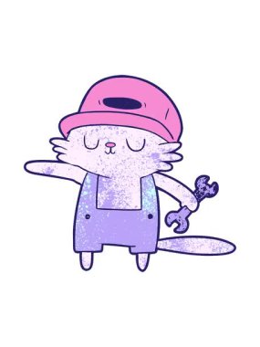 pixelize efekt animasyonu kedi geliştirici