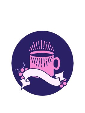 Dövme stili simgenin animasyonunu bir fincan kahveyle genişletiyorum.