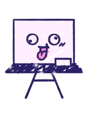 Beyaz Tahta Tebeşir Çiziminin simli etkisi