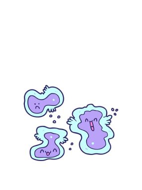 Çizgi film hücre tasarımının animasyonunu genişletiyorum