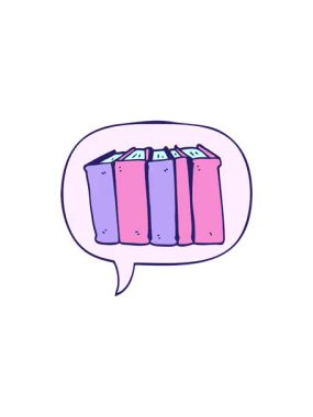 Konuşma balonlu çizgi film kitaplarının gösterişli satış animasyonları