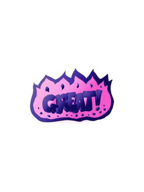 Büyük karikatür sembolünün bölünme etkisi.