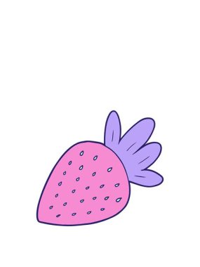 Çizgi film çilek çiziminin animasyonunu genişletiyorum.