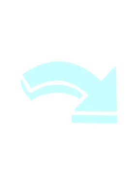 ok simgesinin düz sembolünü bob ve duraklat