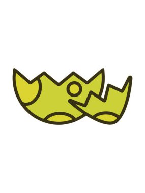 Boyalı yumurta kabuğunun renk canlandırması