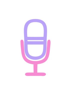 Mikrofon kayıt simgesinin canlandırma efektini pikselleştir