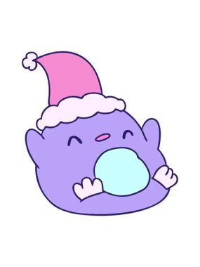 El yapımı Kawaii pengueninin titreyen hareketi