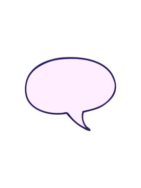 Çizgi film karalama konuşma baloncuğunun satış animasyonu