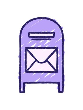 Posta Kutusu Tebeşir Çiziminin canlandırmasını bob ve duraklat