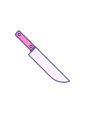 Geleneksel bıçak stilinde bir dövmenin gösterişli satış animasyonu