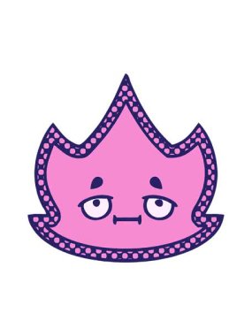 Yangının çizgi roman tarzı hareketli animasyonu