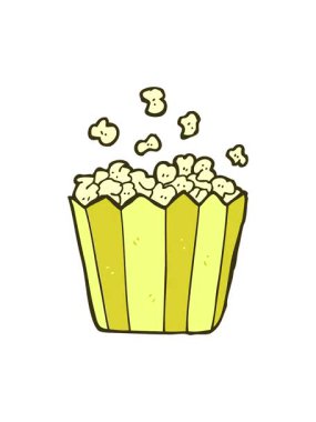 Patlamış mısır çizgi filminin renk animasyonu değişiyor