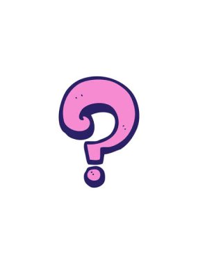 Soru işaretinin gösterişli satış animasyonu