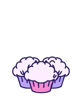 Geleneksel Brezilya hindistan cevizi mantarı tatlılarının animasyonunu genişletiyorum.