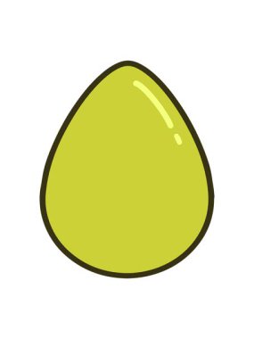 Basit paskalya yumurtasının renk değişimi