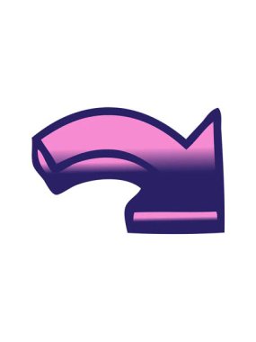 Sivri uçlu bir okun gölgeli çizgi filminin hareketli animasyonunu oynat