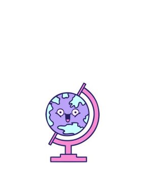 Dünyanın atlama hareketi animasyonu