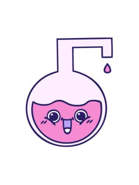 Bir bilim deneyinin tuhaf çizgi filminin hareketli animasyonunu oynat