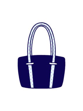 Neon ışık efektleri, el çizimleri, kırmızı büyük bir çantanın karalamaları.