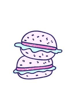 Sandviç Tebeşiri Çiziminin yatay titreşimli animasyonu