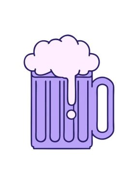 Bira tankardının hareketli görüntüsü