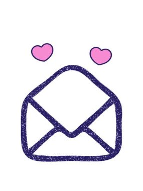 Açık Harf Kömür Çiziminin dönen kalp animasyonu