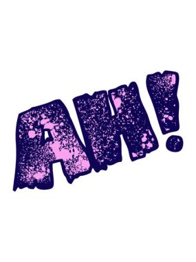 Çizgi filmin neon ışık efekti animasyonu.