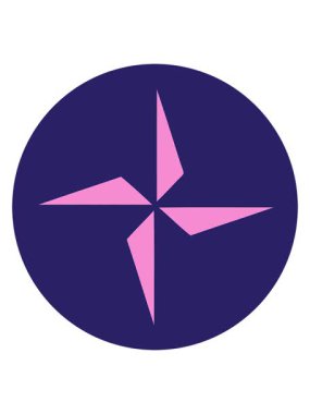 Bir yıldız sembolünün ikonik dövme şeklindeki görüntüsünün parlak ışık efekti