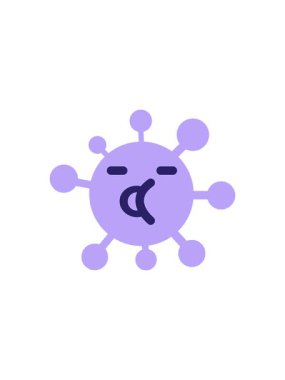 Basit konuşan virüsün yıldız patlaması etkisi animasyonu