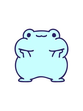 Bir kurbağa karikatürünün bölünme etkisi