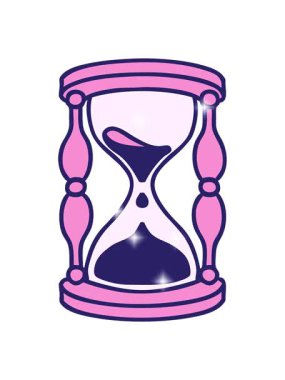 Bir dövmenin geleneksel bir saat camı simülasyon etkisi.