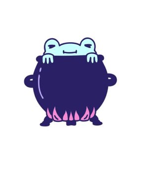 Bir kazanda yıkanan bir kurbağanın canlanması ve süzülmesi