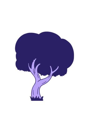 Bir yaz ağacının çizgi film karalamalarının animasyonunu uzatıyorum.