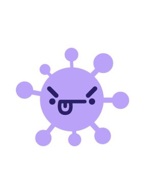 Konsantrasyon virüsünün dönen hareketli animasyonu