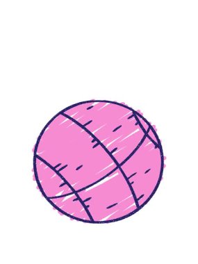 Basketbol topu çiziminin animasyonunu genişletiyor