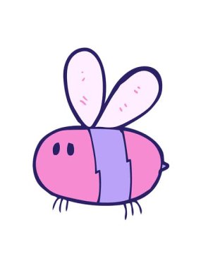 Mutlu vızıldayan arıların hareketli animasyonları