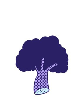 Çizgi film brokolisinin animasyonunu genişletiyorum.