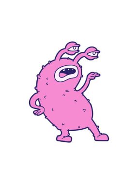 Uzaylı çizgi filminin dikkat çekici animasyonu