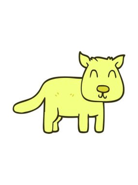 karalama hareketinin renk değişimi sakin köpek