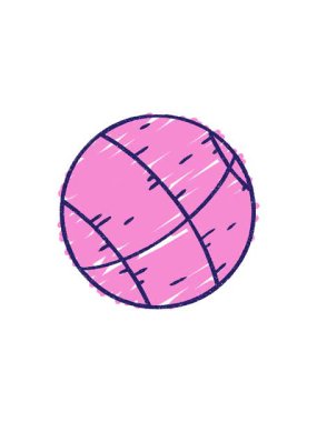 Basketball Chalked Drawing 'in yıldız patlaması etkisi animasyonu